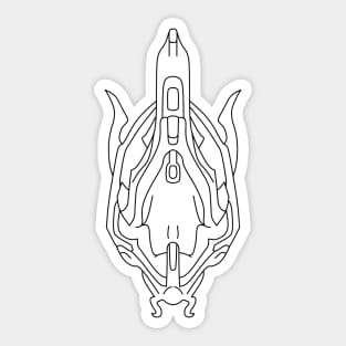 excalibur umbra Sticker